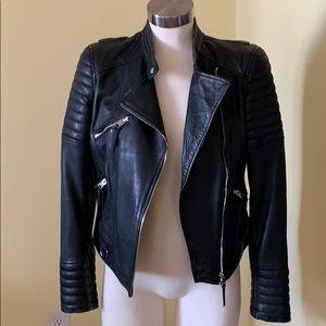 Zara Leather Trafaluc Moro jacket
